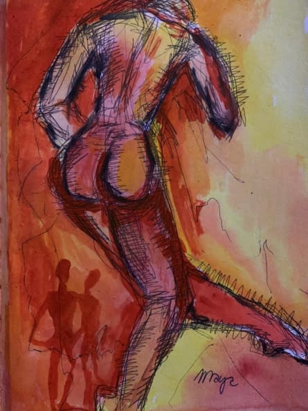 Photo 1 de l'œuvre "Bin dann mal weg" par Maya sur art24