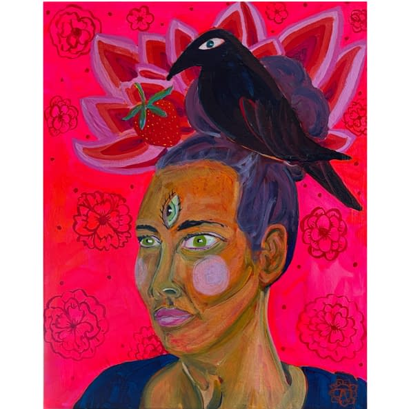 Image 1 of the artwork "Blooming Pink" by Mataji on art24