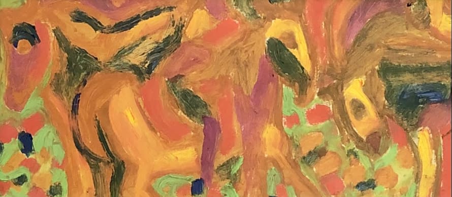 Foto 1 des Kunstwerks "Erdei lovaglás/Reiten im Wald" von Pasaréti Csepeli Varró Németh Miklós auf art24