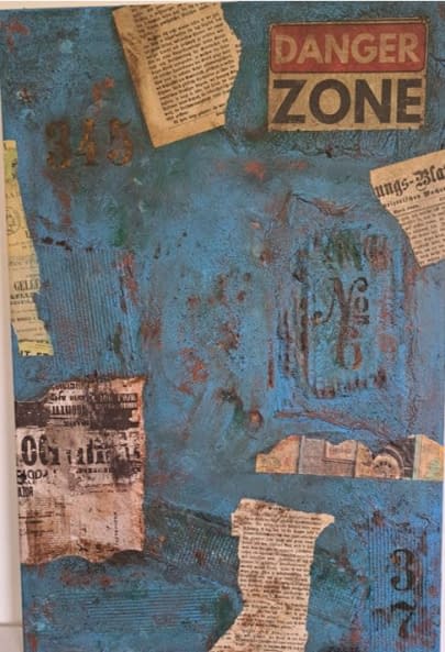 Foto 1 des Kunstwerks "Blue Tableau" von Rolphe Alcide Grimaître auf art24