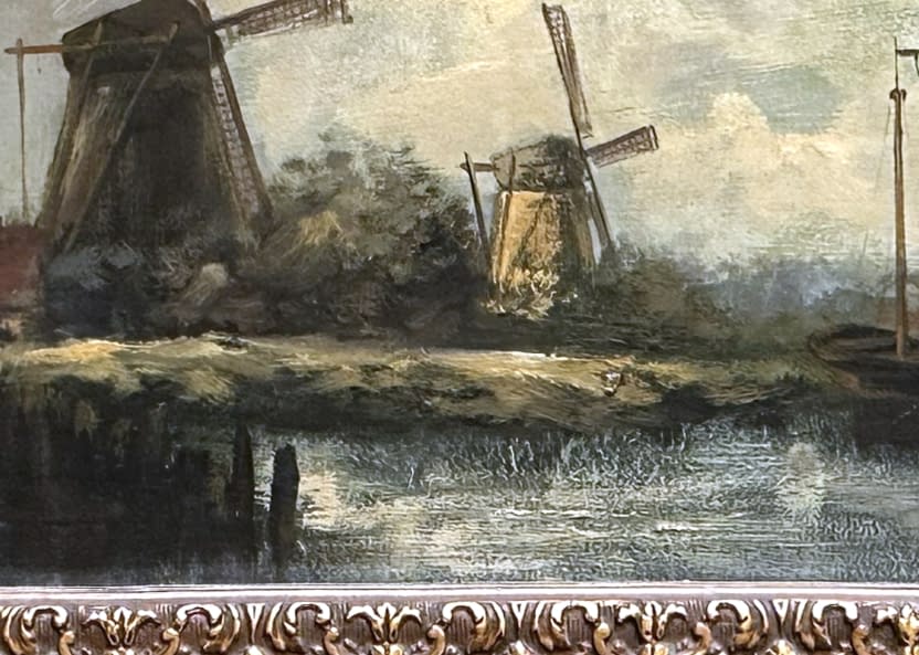 Image 1 of the artwork ""Die beiden Mühlen."" by Jacob Henricus (Jacobus) Maris on art24