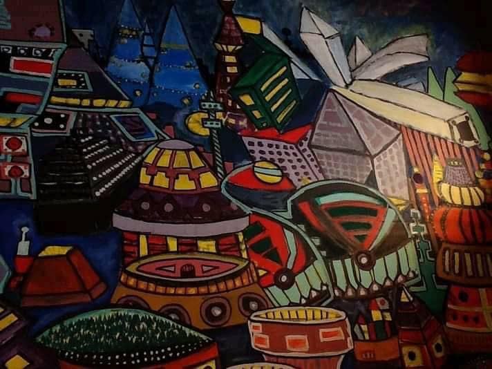Photo 1 de l'œuvre "Celesterra" par alfy Espinoza sur art24