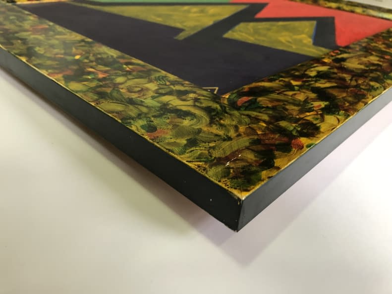 Image 1 of the artwork "Angyal Ikon/Engel Ikone" by János Aknay on art24