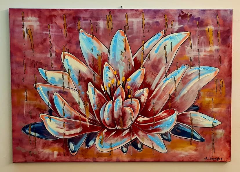 Foto 1 des Kunstwerks "Golden Rain In Ebikon" von A.Gherghe auf art24