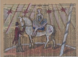 Foto 1 des Kunstwerks "Schimmel mit Paar auf "finanical-Times"-Paper" von Haetti auf art24