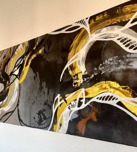 Foto 1 des Kunstwerks "YIN & YANG" von SoulART LINDAbstrakt auf art24