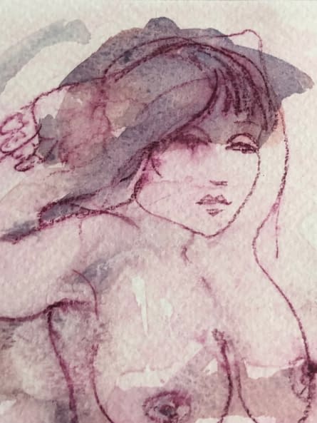 Image 1 of the artwork "Akt/Akt" by Ruttkay Sándor on art24