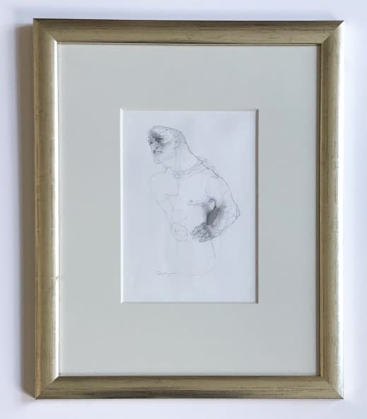 Image 1 of the artwork "Akt rajz XI./ Akt Zeichnung XI." by Ruttkay Sándor on art24