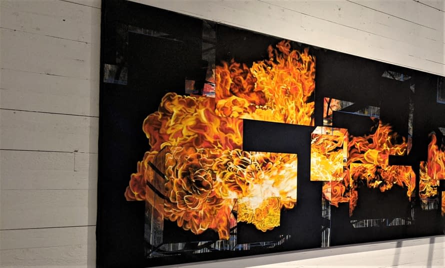 Photo 1 de l'œuvre "Work  “An imprint on the retina”, project "By inertia"" par Oleksandra Voronina sur art24