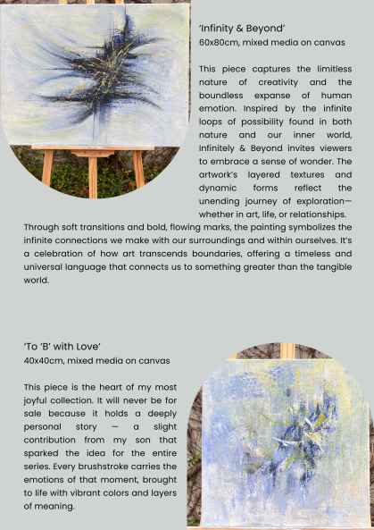 Foto 1 des Kunstwerks "3rd Collection - My Most Joyful Abstract Art Collection" von FKT ART Katalin Fincza auf art24