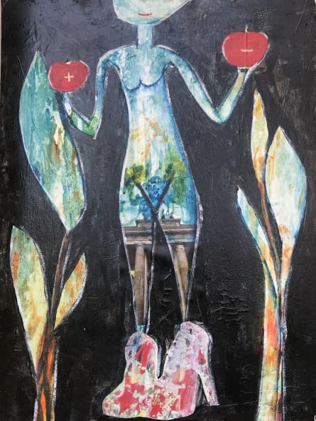 Foto 1 des Kunstwerks "Rote Schuhe 3" von Christa Baisch auf art24