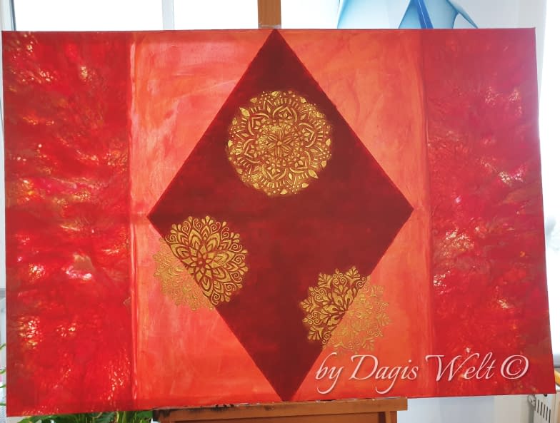 Photo 1 de l'œuvre "Mandala" par DAgis Welt sur art24