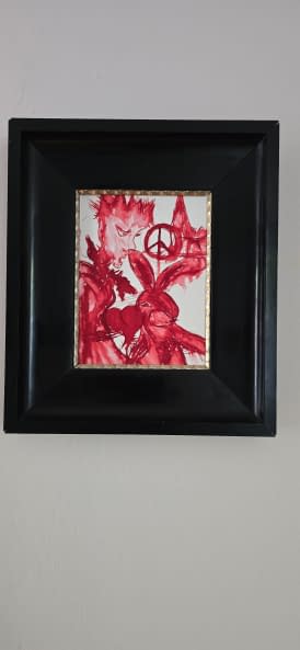 Image 1 of the artwork "Life is a Clown" by Jacqueline Berg on art24