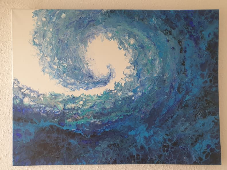 Foto 1 des Kunstwerks "Die Welle" von Energiebilder by Suna auf art24