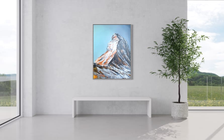 Image 1 of the artwork "Matterhorn Pop-Art" by Viktoria Koestler on art24