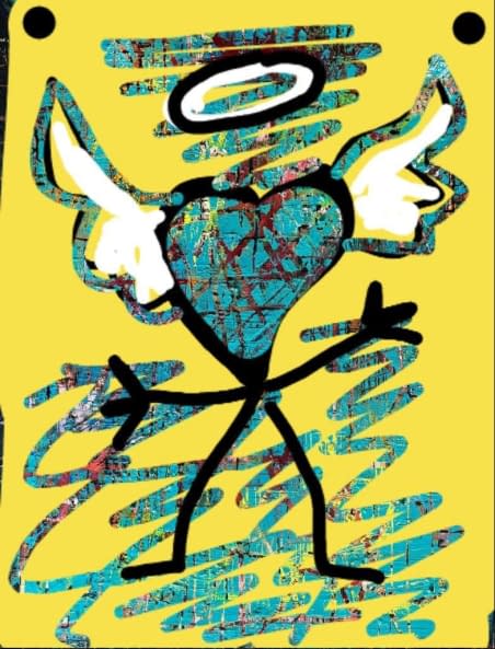 Foto 1 des Kunstwerks "dix Mille EUR0S ⭐" von Stars Arts pop Arts auf art24