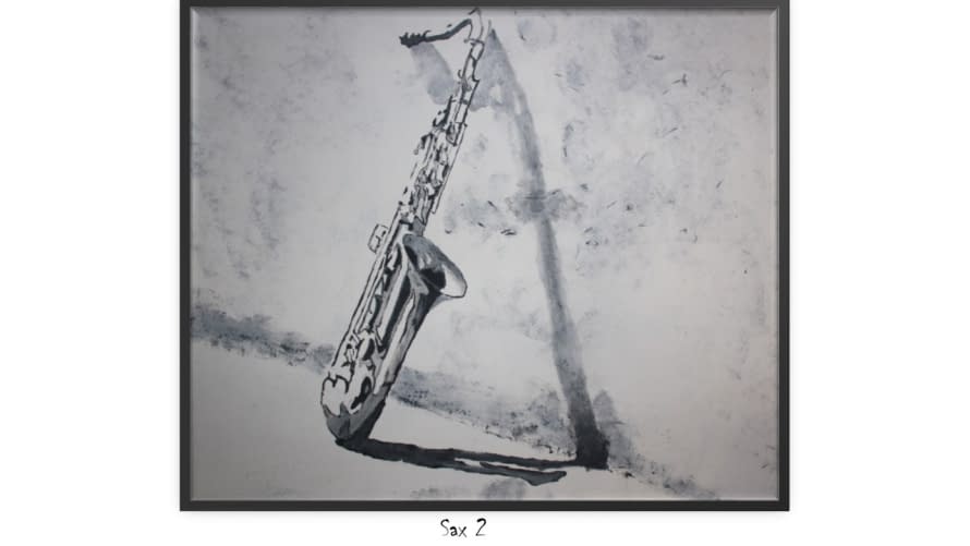 Photo 1 de l'œuvre "Saxophon" par Christian Baden sur art24