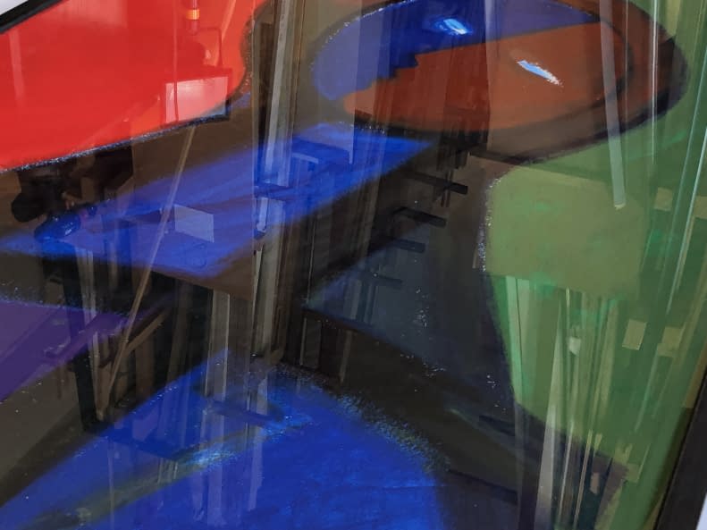 Image 1 of the artwork "Festőangyal/Maler Engel" by János Aknay on art24