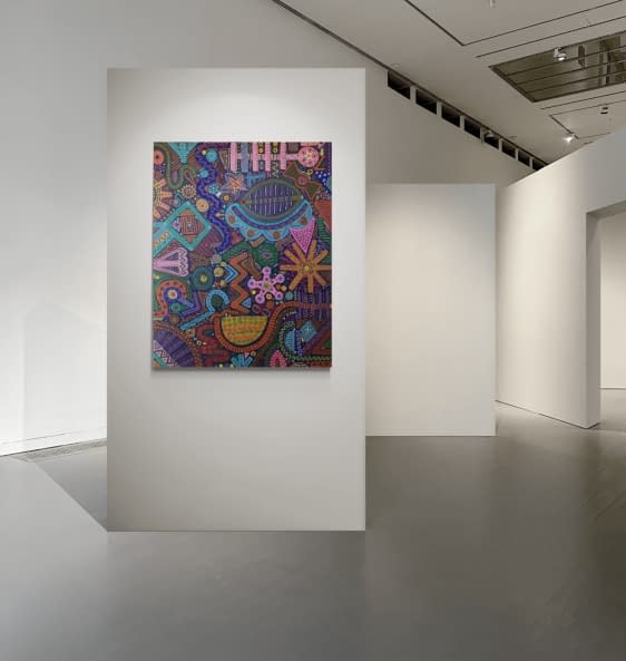 Foto 1 des Kunstwerks "Colorful forms" von PamKes auf art24