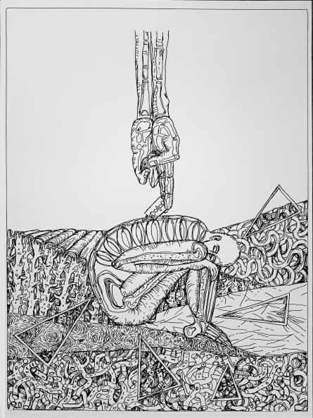 Image 1 of the artwork "Verletztung" by Rudolf Grosch on art24