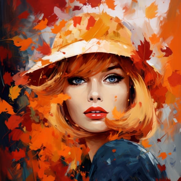 Image 1 of the artwork "AUTUMN" by POPTONICART BY CLAUDIA SAUTER on art24