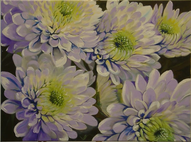 Photo 1 de l'œuvre "Blumen" par Eduard Panosian Elia sur art24