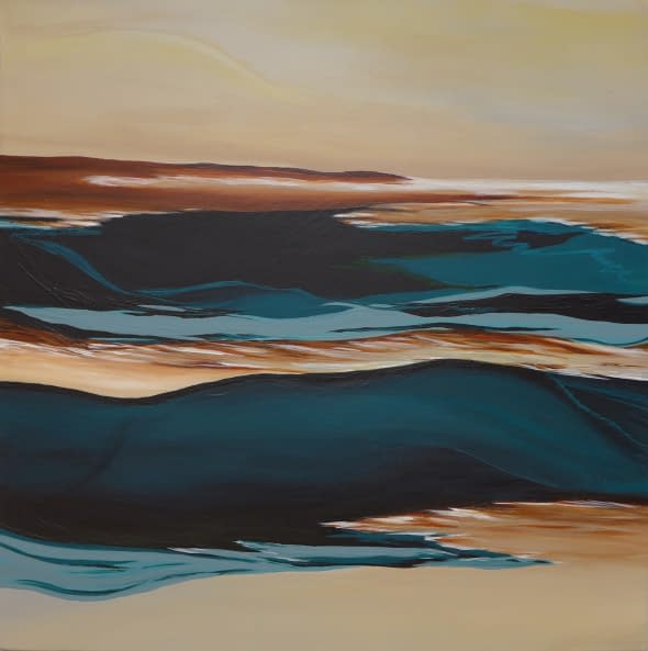 Foto 1 des Kunstwerks "Waves" von Stefanie Theiler ART auf art24