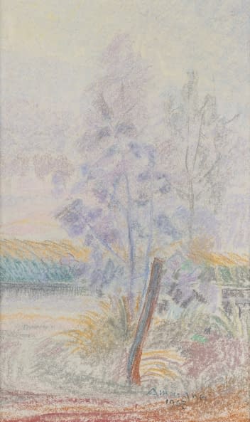 Image 1 of the artwork "Am Hallwilersee" by Arnold Ammann on art24