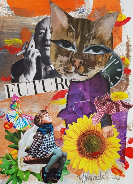 Image 1 of the artwork "von Katzen und ihren Geschichten, Serie." by Maria Fernanda Schulz on art24