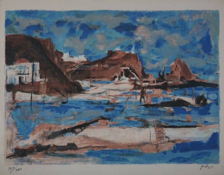 Photo 1 de l'œuvre "Am Meer 160/200" par Artist Wanted sur art24