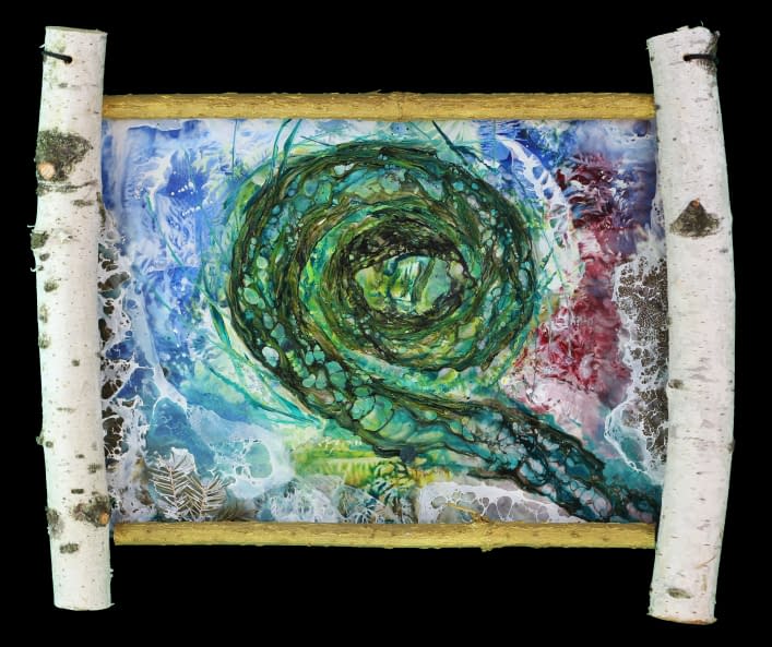 Foto 1 des Kunstwerks "Schlauge" von Matthias Hermann auf art24