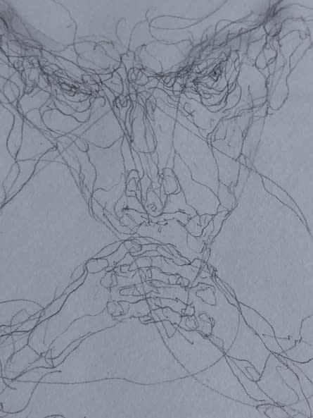 Image 1 of the artwork "Akt rajz XII./ Akt Zeichnung XII." by Ruttkay Sándor on art24