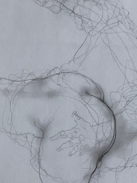 Image 1 of the artwork "Akt rajz XVIII./ Akt Zeichnung XVIII." by Ruttkay Sándor on art24