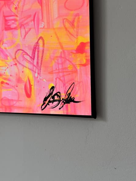 Photo 1 de l'œuvre "Herzensenergie" par Julia Dorofeeva sur art24