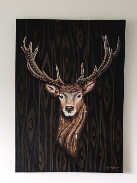 Photo 1 de l'œuvre "Deer" par St. Nenova sur art24