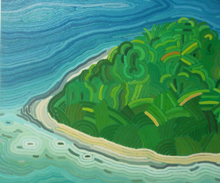 Image 1 of the artwork "Melanesien" by Igors Gengeris on art24