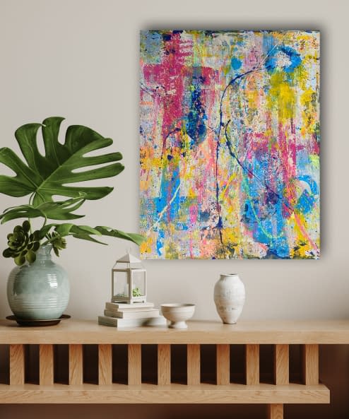 Foto 1 des Kunstwerks "Crazy Spring" von AbstractFineArtsMeli auf art24