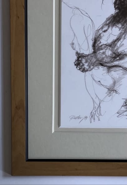 Foto 1 des Kunstwerks "Rajz VIII./Zeichnung VIII." von Ruttkay Sándor auf art24