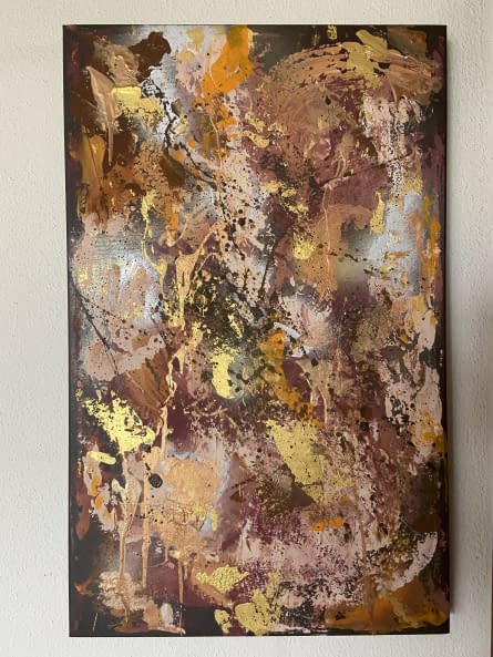 Foto 1 des Kunstwerks "Golden Times" von AbstractFineArtsMeli auf art24