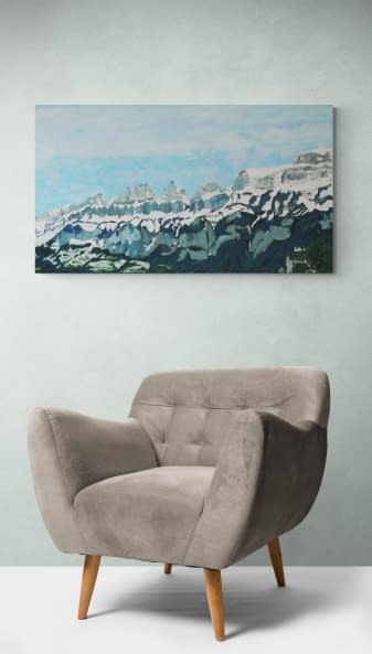 Photo 1 de l'œuvre "Churfirsten" par Pascal sur art24
