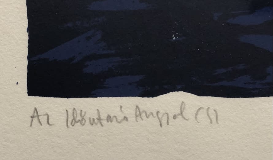 Image 1 of the artwork "Az időutazó angyal   2/15 / Zeitreisender Engel 2/15" by János Aknay on art24