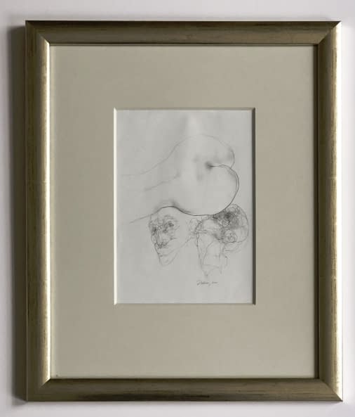 Image 1 of the artwork "Akt Rajz/ Akt-Zeichnung" by Ruttkay Sándor on art24