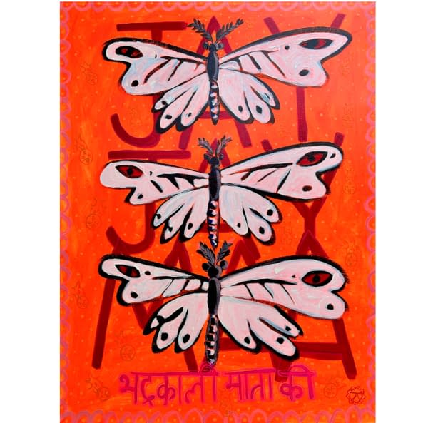 Image 1 of the artwork "Jay Jay Bhadrakali Maa" by Mataji on art24