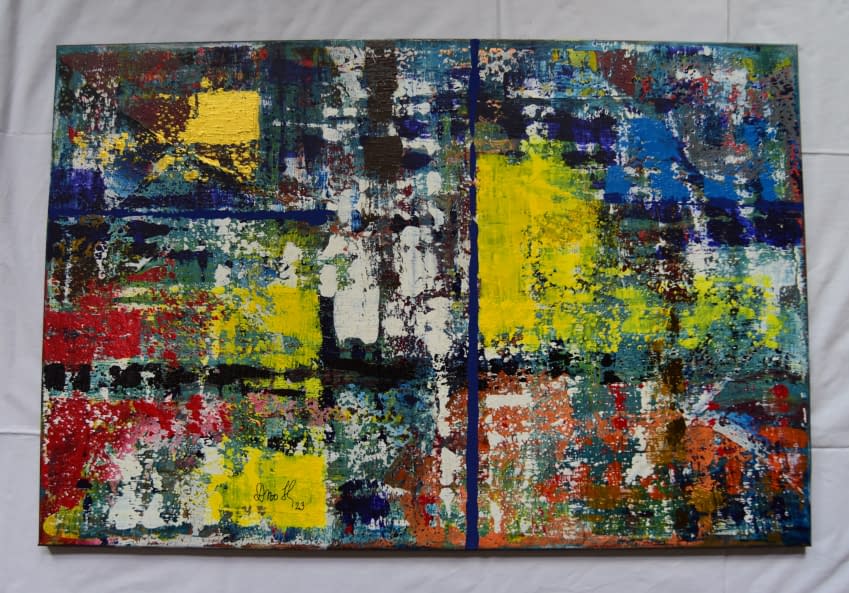 Image 1 of the artwork "11/2023" by BUNT-Abstrakt on art24