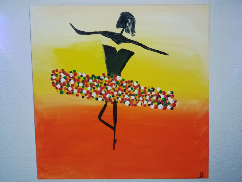 Foto 1 des Kunstwerks "Ballerina" von S. W. auf art24