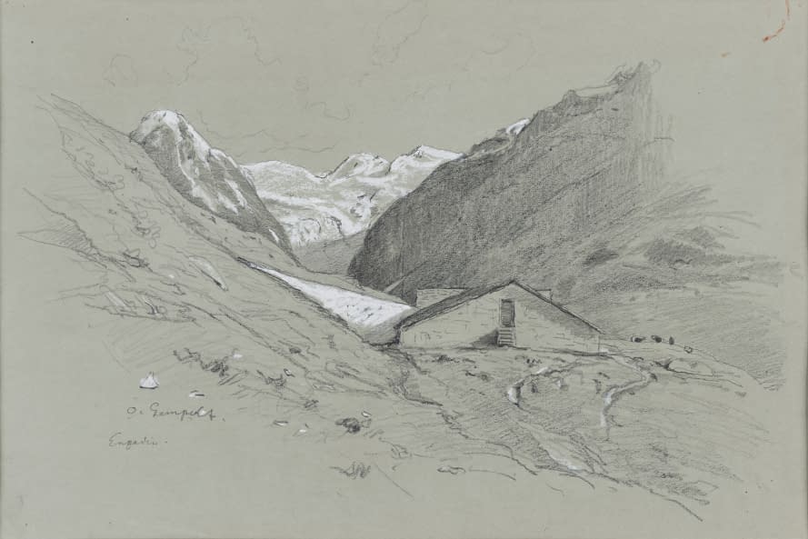 Image 1 of the artwork "Engadin" by Otto Gampert on art24