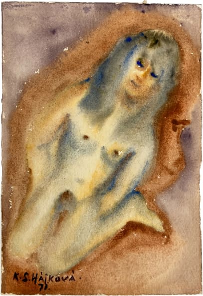 Foto 1 des Kunstwerks "Weiblicher Akt" von Kamila Sára Hájková auf art24