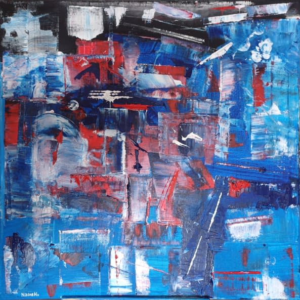 Photo 1 de l'œuvre "Chaos in Mind" par Abstract Noctura sur art24