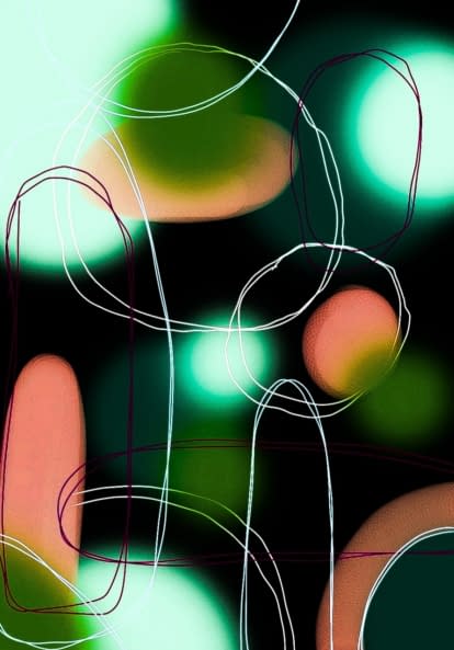 Foto 1 des Kunstwerks "Leuchtende Dimensionen" von Nomi Morina auf art24