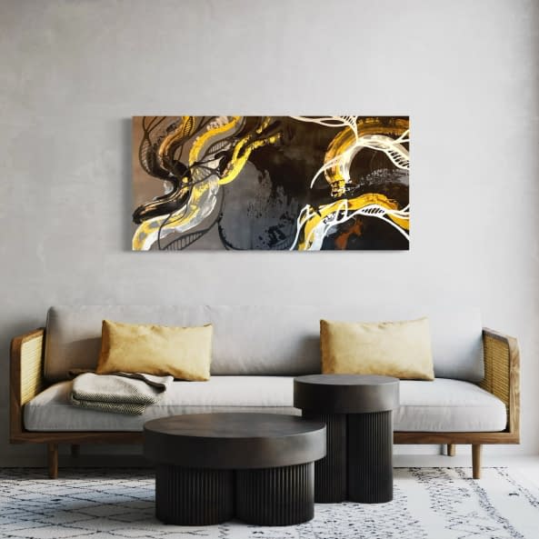 Foto 1 des Kunstwerks "YIN & YANG" von SoulART LINDAbstrakt auf art24